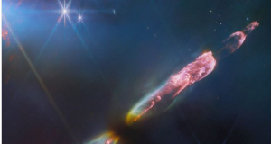 NASA's James Webb Telescope snaps a stunning shot of a Sun-like newborn star.